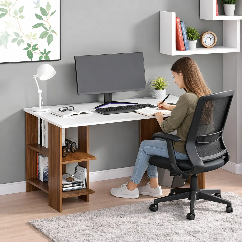 Homiboss Golf Multi-Functional Home Office & Study Desk thumbnail 12