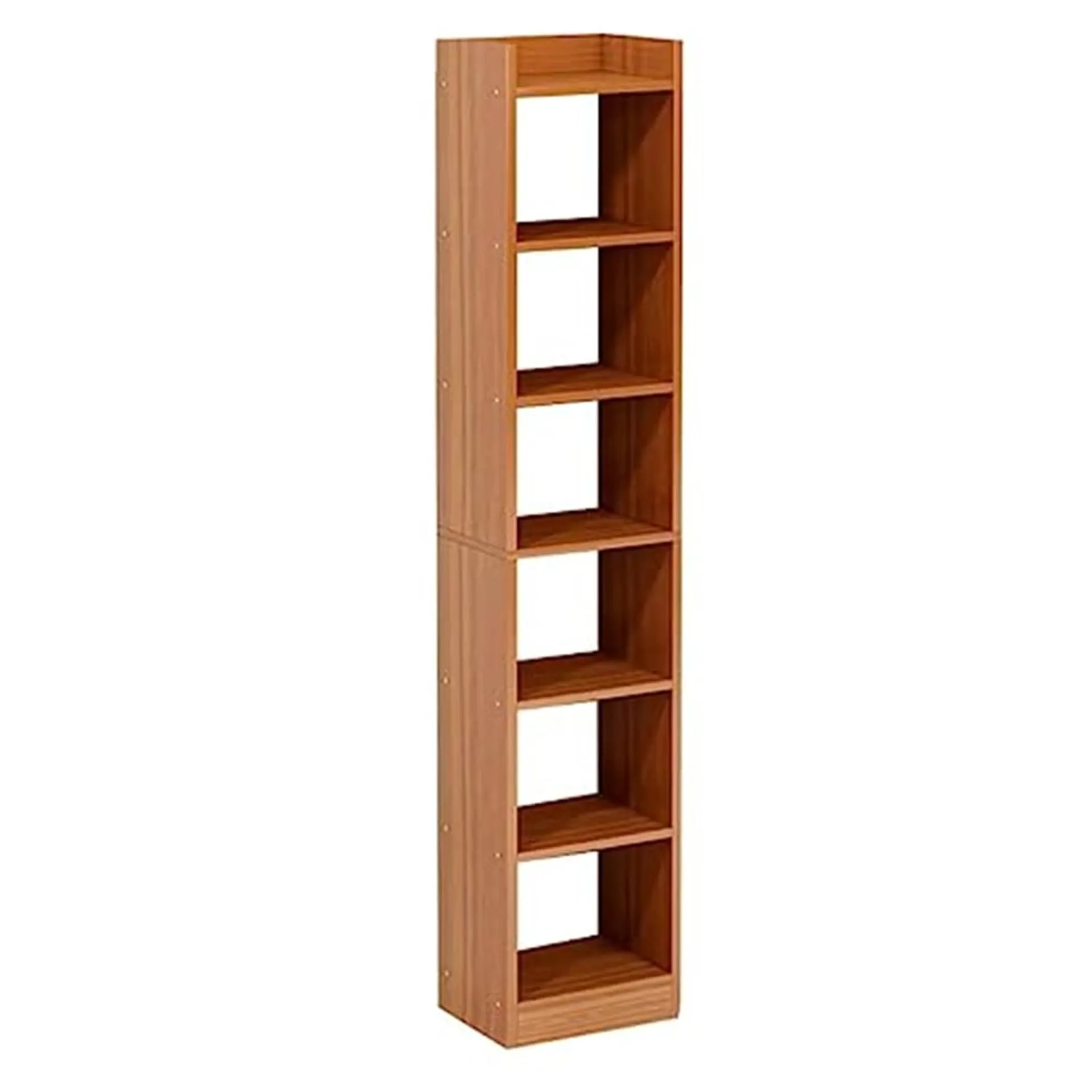 Homiboss 6-Tier Multipurpose Engineered Wood Bookshelf & Display Rack thumbnail 2