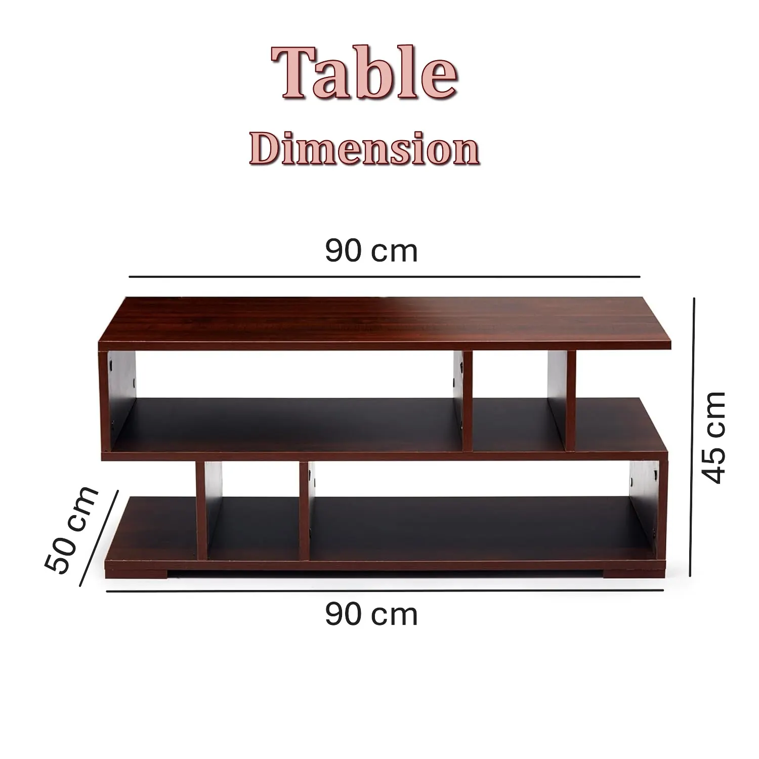 Homiboss CT01 Engineered Wood Coffee & Living Room Center Table thumbnail 4