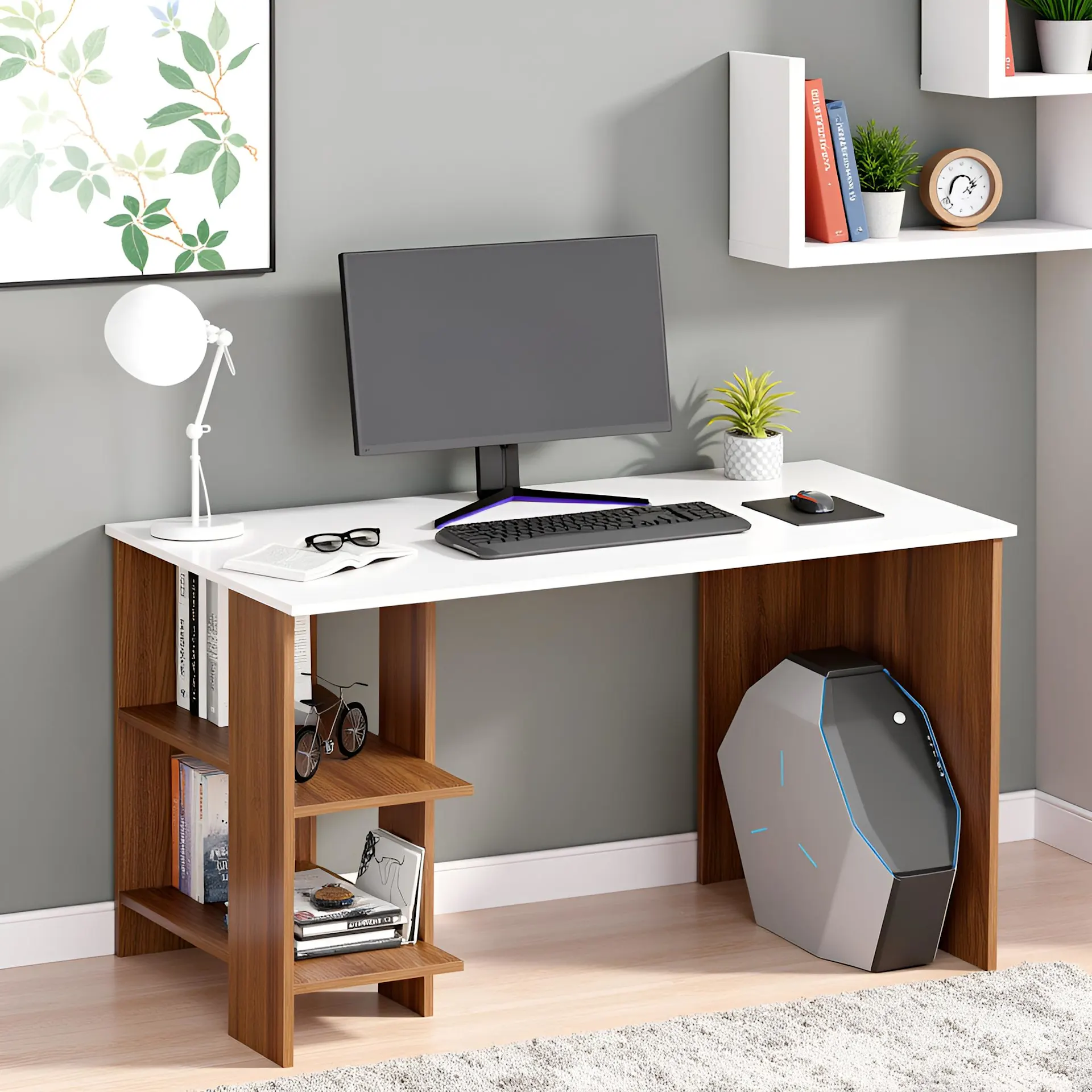 Homiboss Golf Multi-Functional Home Office & Study Desk thumbnail 3