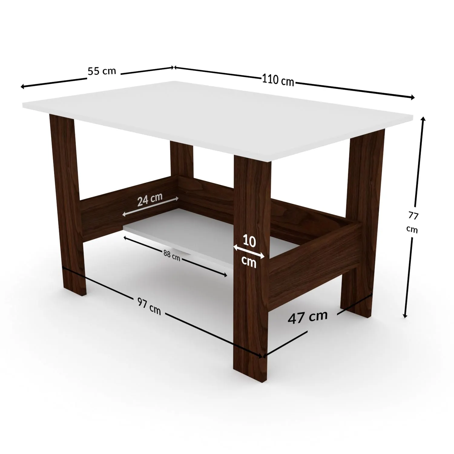 Homiboss Ertiga Engineered Wood Study & Computer Desk thumbnail 4
