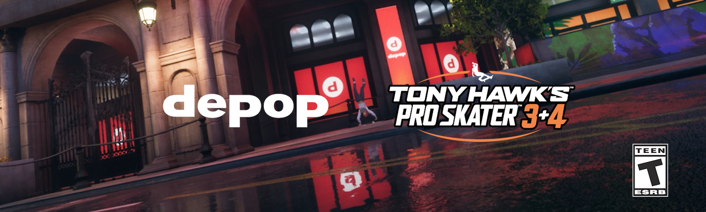 Depop Joins Tony Hawk’s Pro Skater™ 3 + 4 to Launch a Style-Driven Celebration of Skate Culture news
