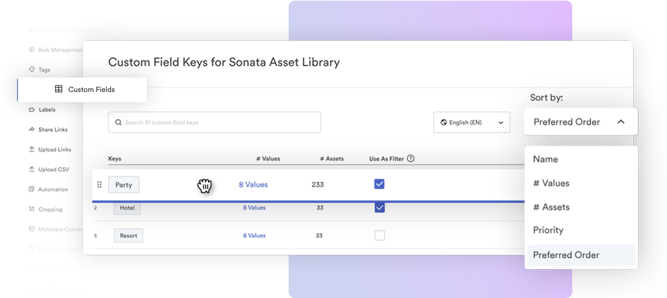 Feature Roundup Inline Custom Field Sorting