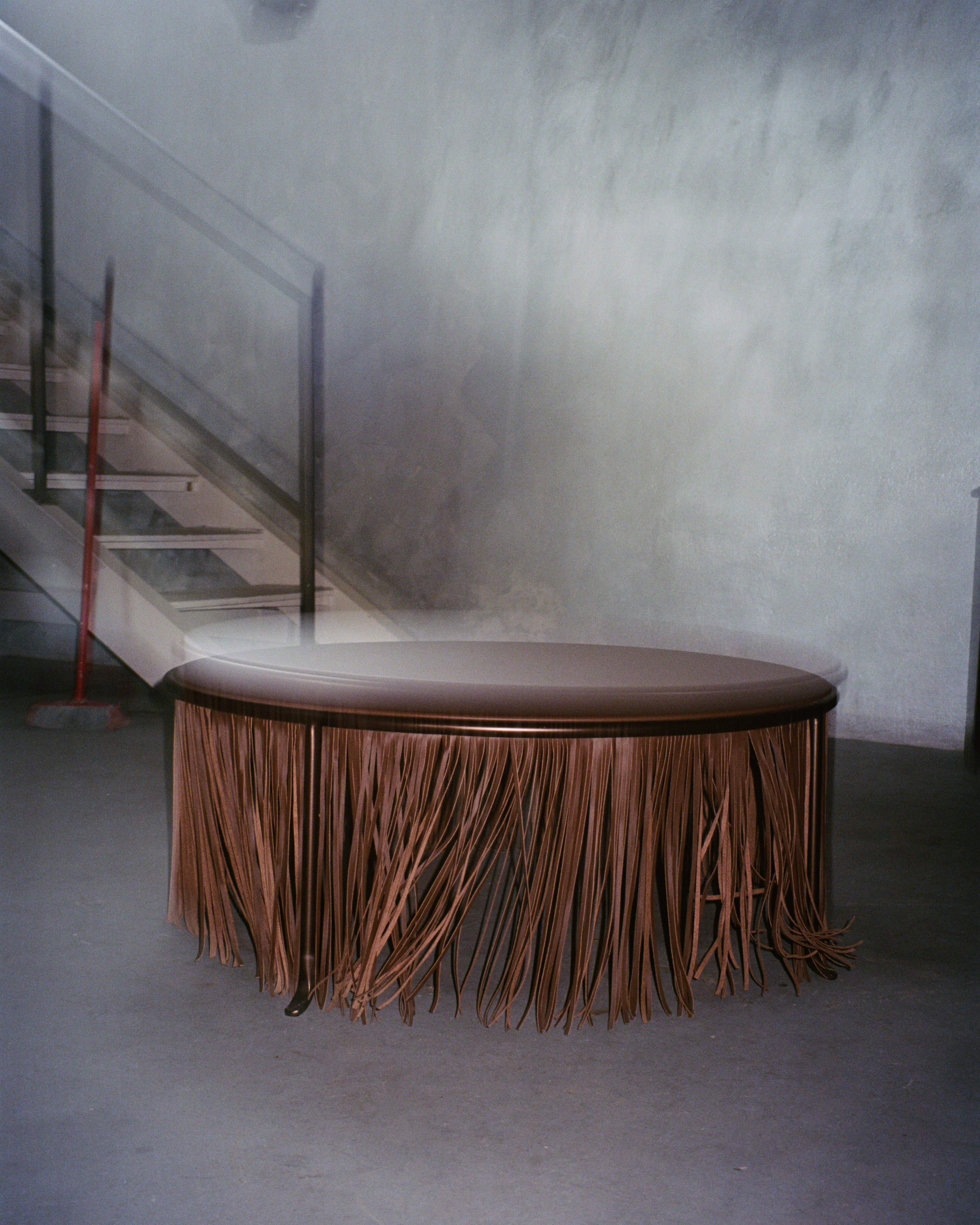 Dozie Kanu Side Table for Knoll 4x5