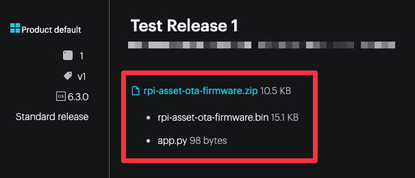 firmware release