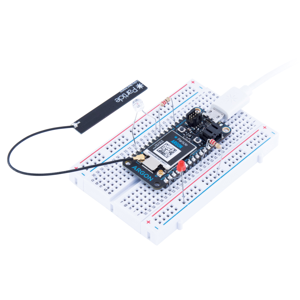 Argon Development Kit - Prototype with this Wi-Fi device and Particle Mesh gateway