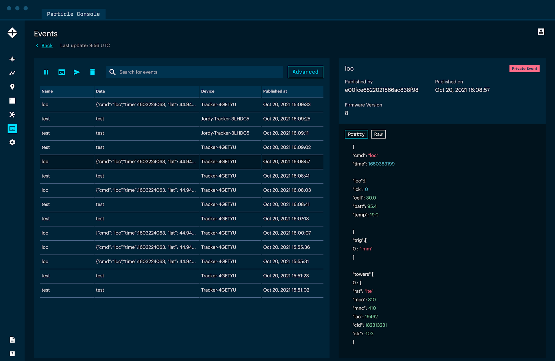 Particle Cloud - Scalable Hosted Cloud Service for Connected Products