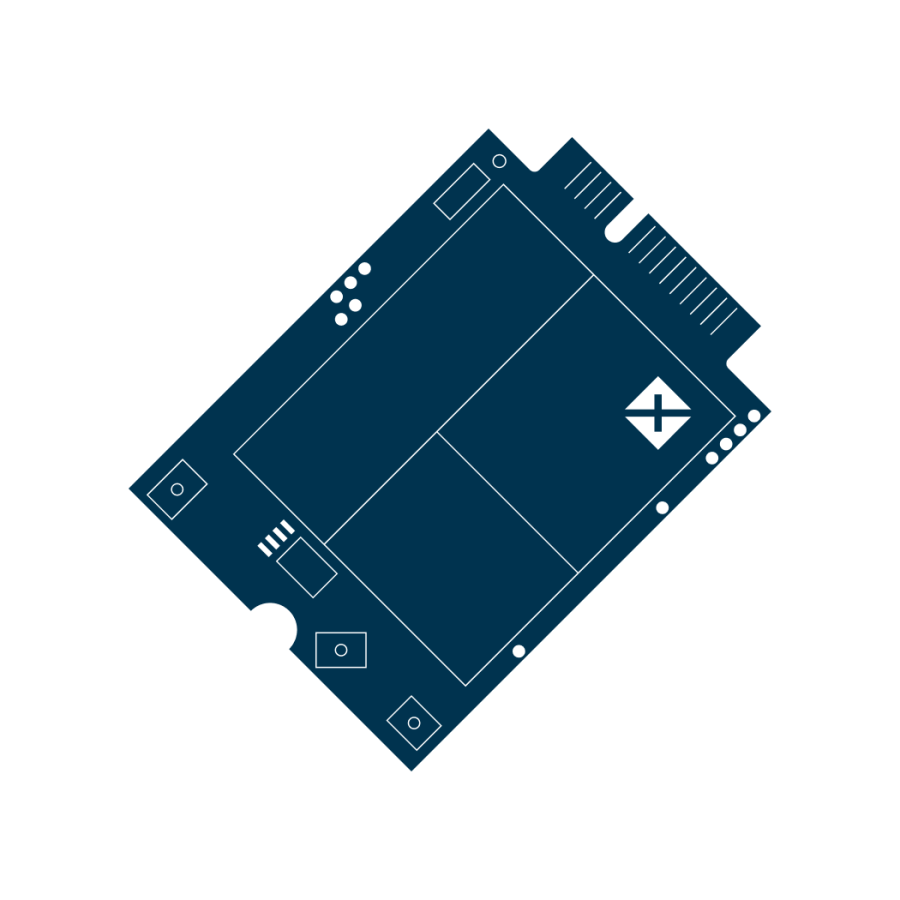 Particle Embedded Modules