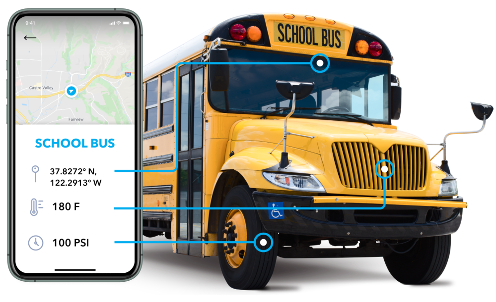 Smart school bus tracking solutions