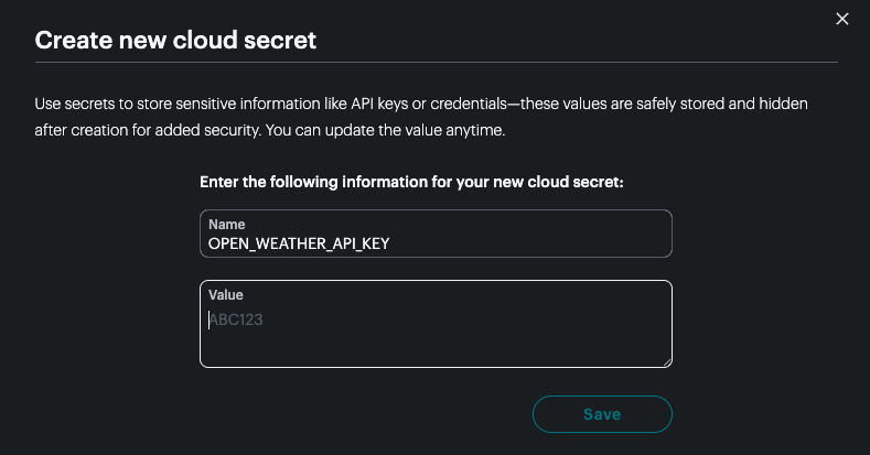 open-weather-secret