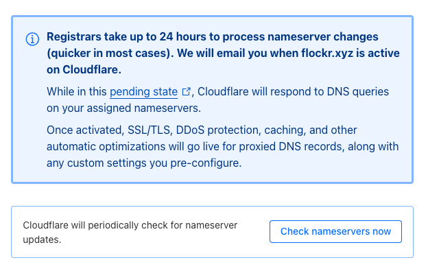 cloudflare-update-nameservers