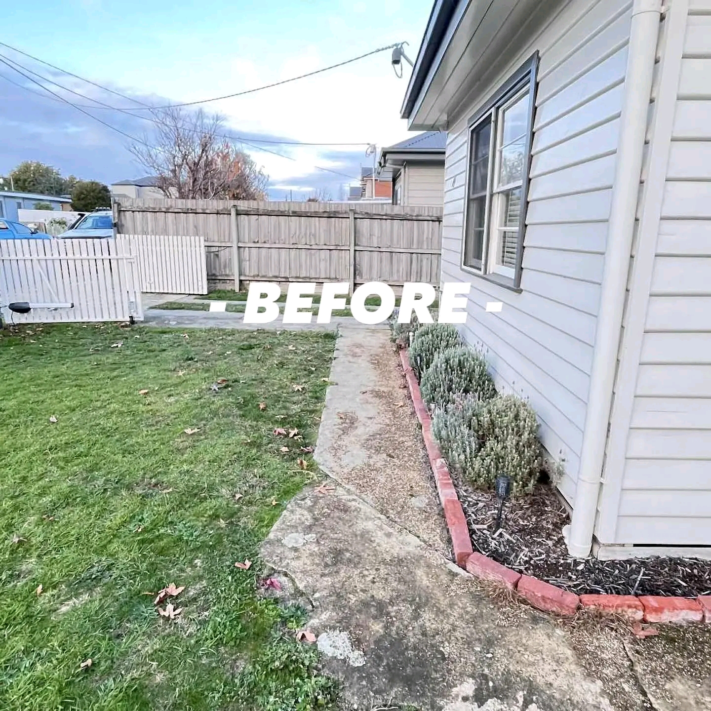 Initial concrete path