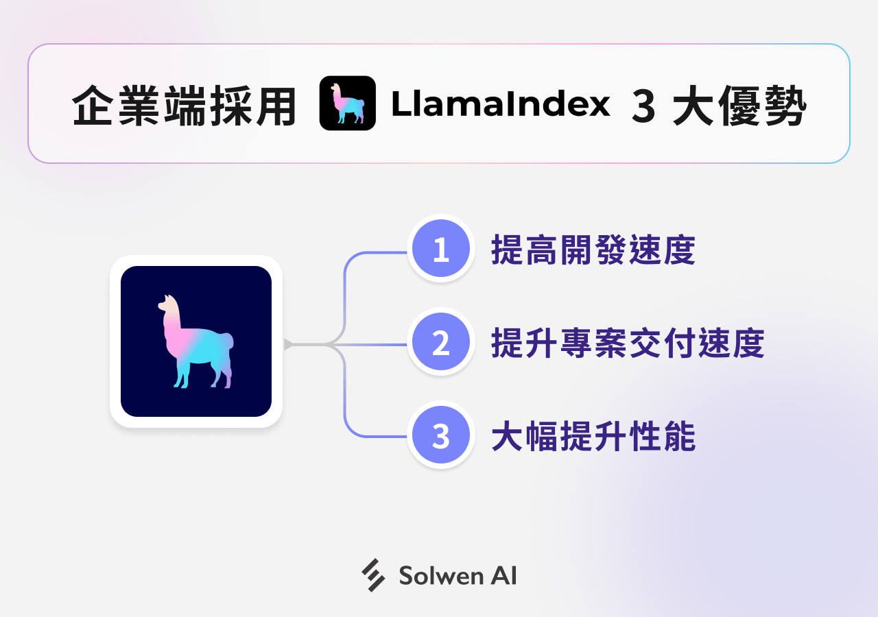 企業端採用 Llamalndex 的 3 大優勢