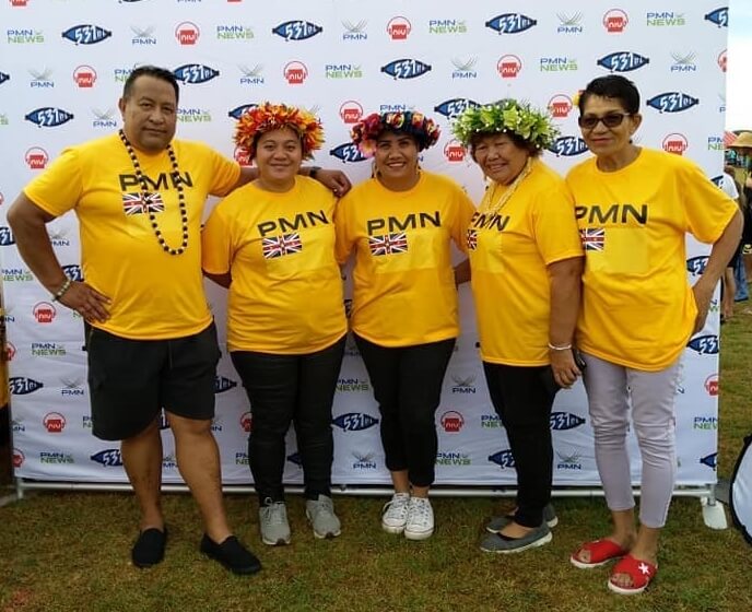 PMN staff from Niue