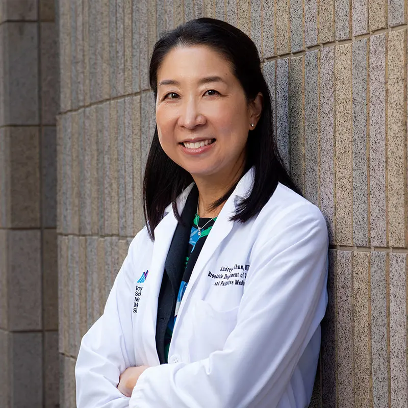 Audrey K. Chun, MD, Director of the Deane HBI, Professor of Geriatrics and Palliative Care, and Vice Chair, Outpatient Clinical Services of the Department of Geriatrics and Palliative Medicine