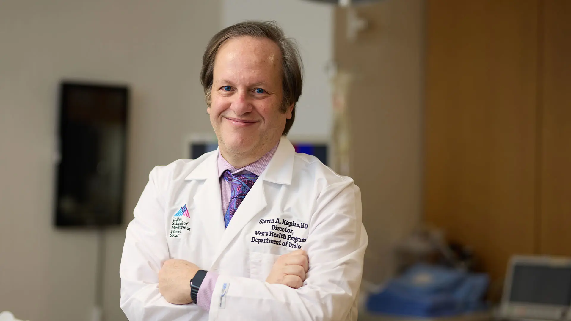Steven Kaplan, MD, FACS, Professor of Urology at the Icahn School of Medicine at Mount Sinai and Director of the Men’s Wellness Program 