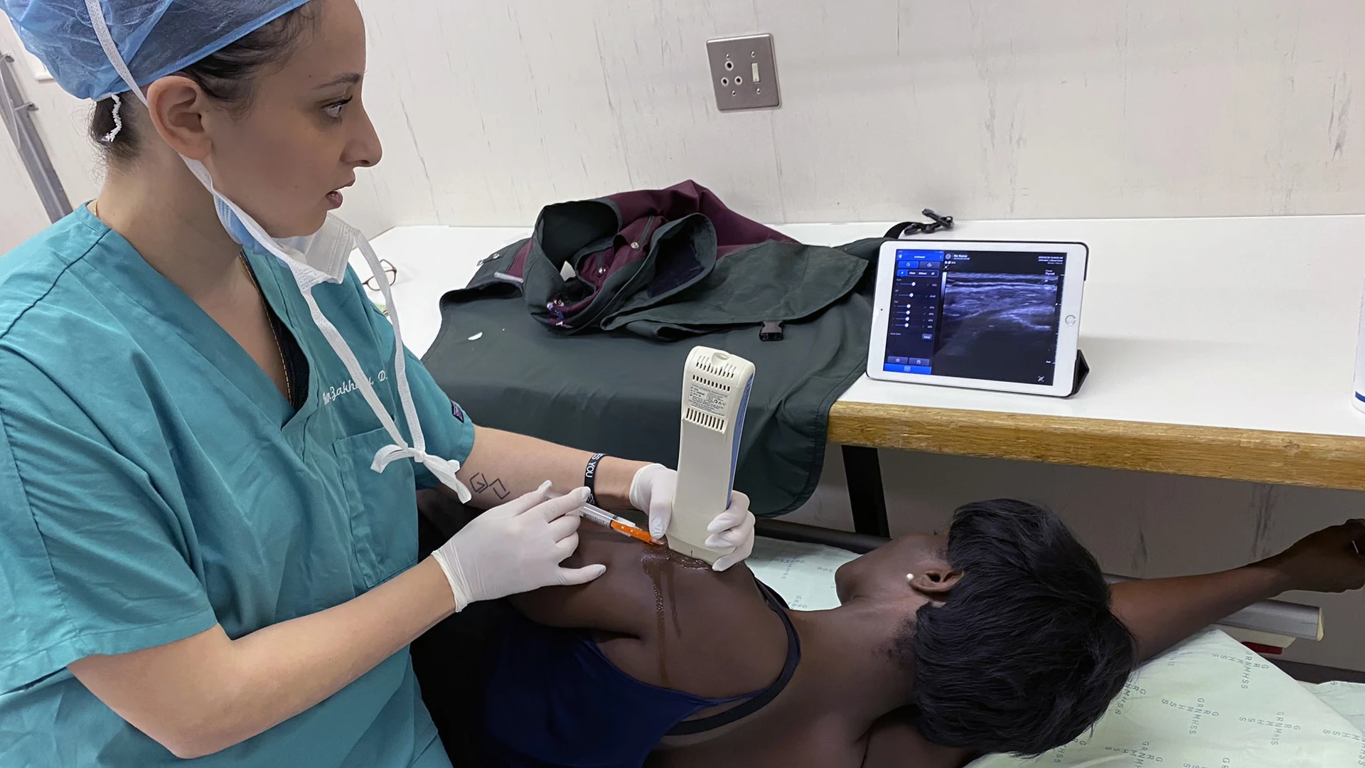 Mariam Zakhary, DO, first started doing the service trips to Namibia in 2019. She wasn't sure what to expect, but by the end of that nine-day trip, she had treated 50 patients. Since then, in her most recent trip in 2023, the team was seeing as many as 300 patients a day.
