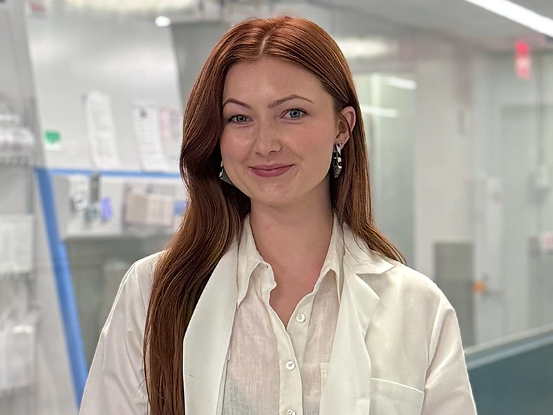Neuroscience PhD student Anna Bright