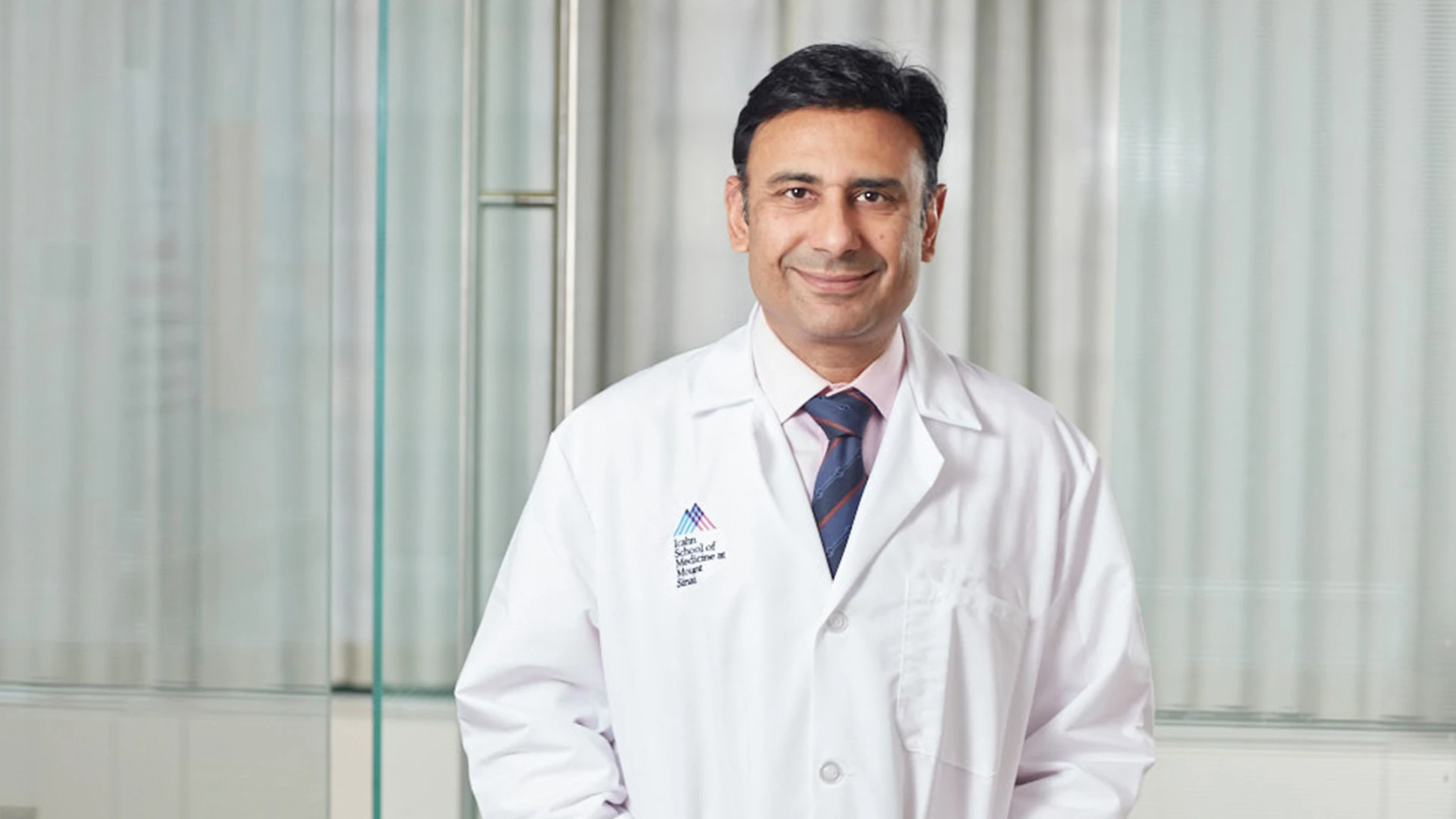 Mantu Gupta, MD, Site Chair of Urology at Mount Sinai West and Mount Sinai Morningside, and Professor of Urology at the Icahn School of Medicine at Mount Sinai, a pioneer in percutaneous nephrolithotomy (PCNL) procedures.







