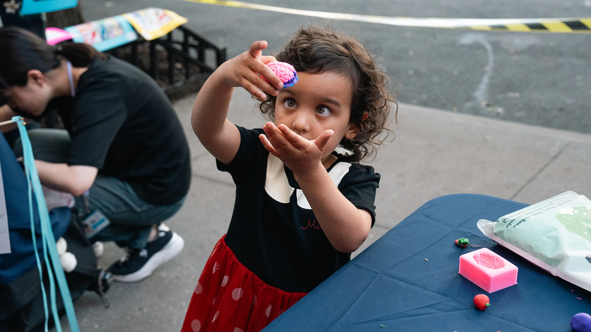 The exhibition and activities had attractions that engaged even young participants.