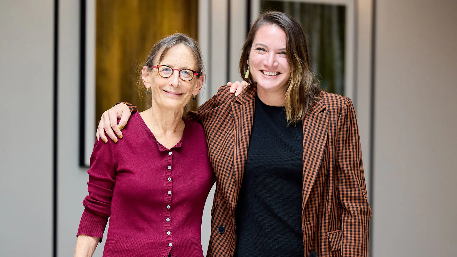 Brynn Bowman, MPA, right, took over as Chief Executive Officer of the Center to Advance Palliative Care in 2021 from her predecessor Diane E. Meier, MD, a renowned leader in the field and founder of CAPC. 