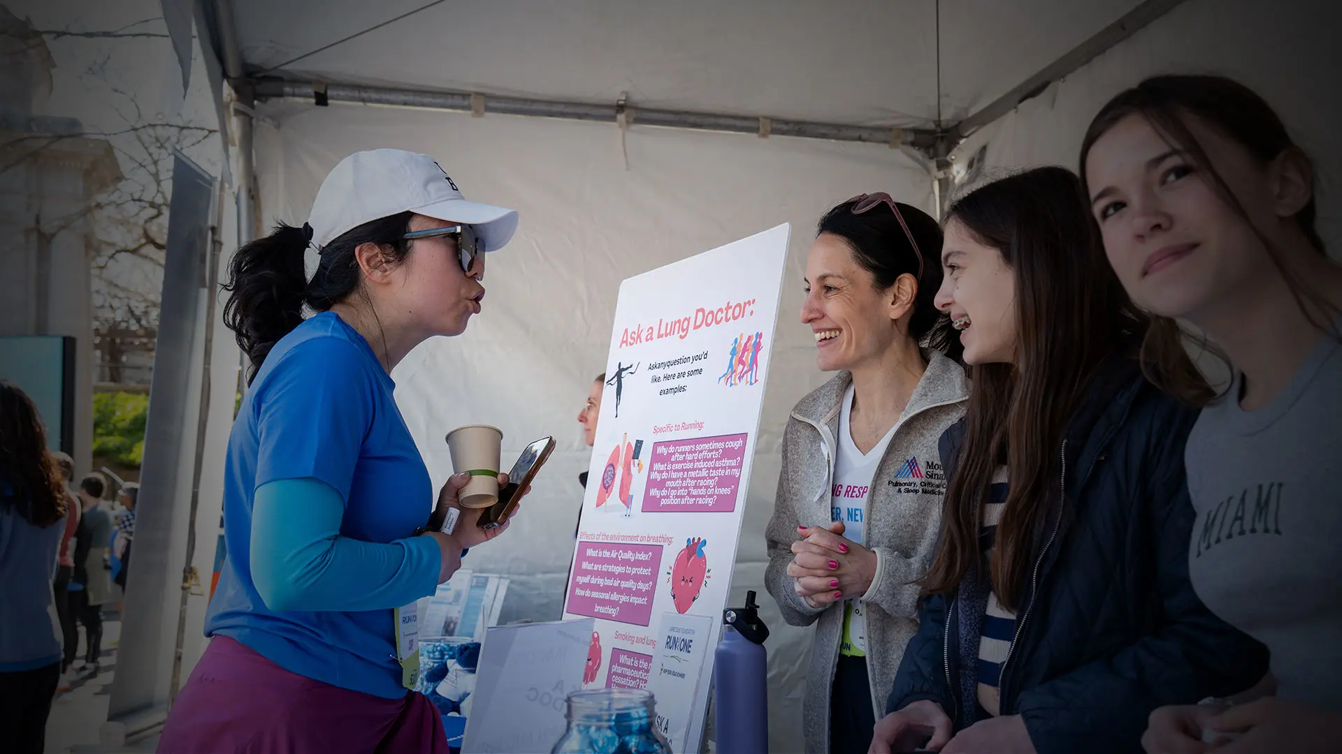 Running to Promote Awareness of Never-Smoking Lung Cancer