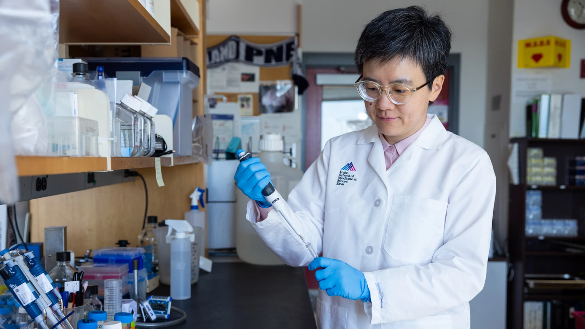 Dr. Wang is part of a Mount Sinai research team that has made recent breakthroughs in the understanding of liver fibrosis.