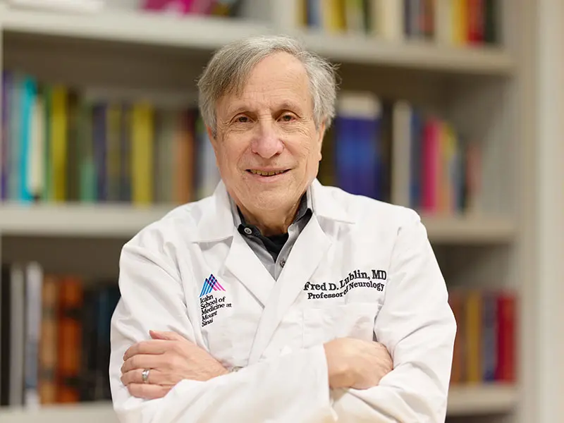 Fred D. Lublin, MD, Director of Mount Sinai's Corinne Goldsmith Dickinson Center for Multiple Sclerosis