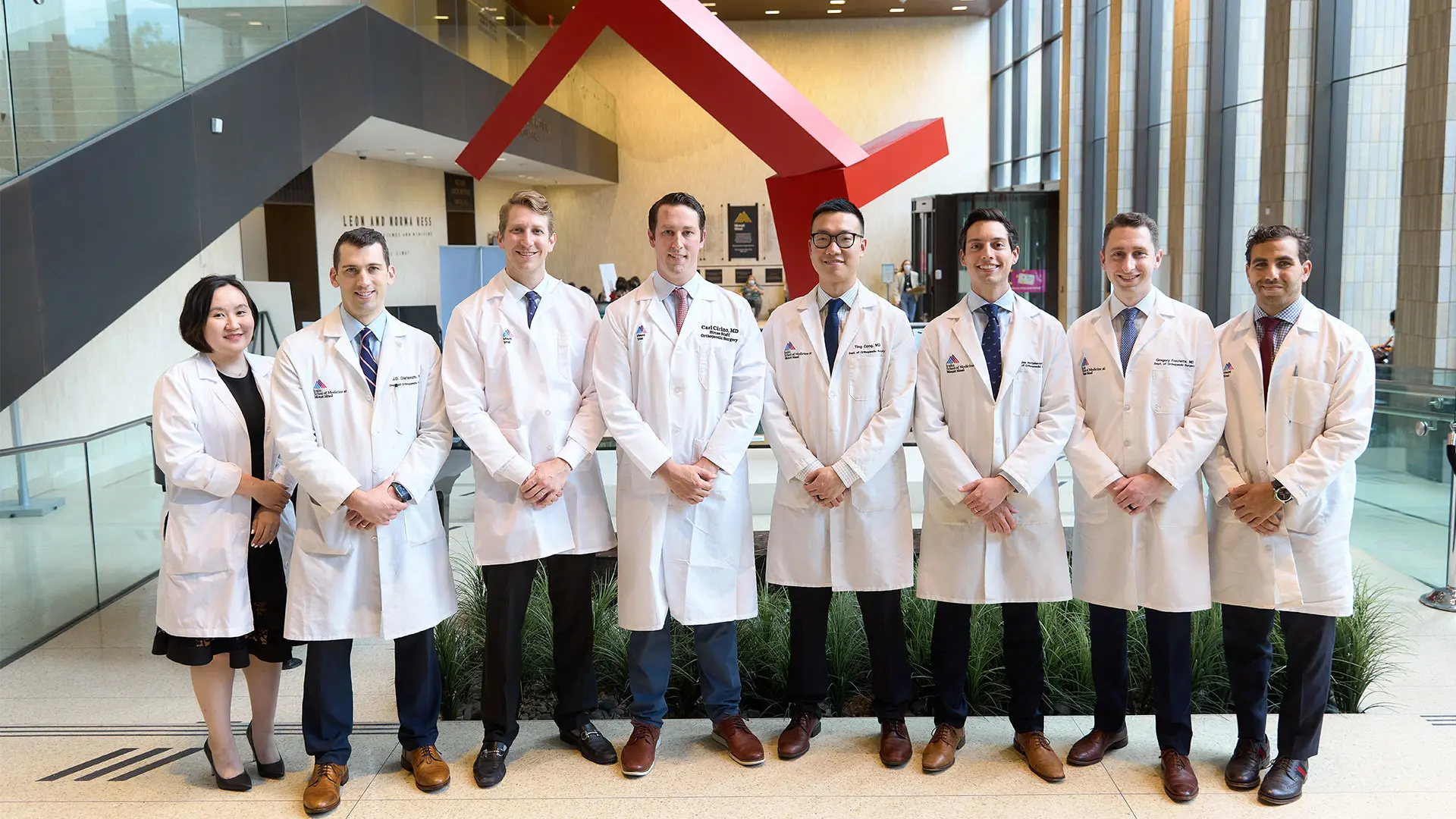 Mount Sinai’s Orthopedic Surgery Residents, Class of 2022.