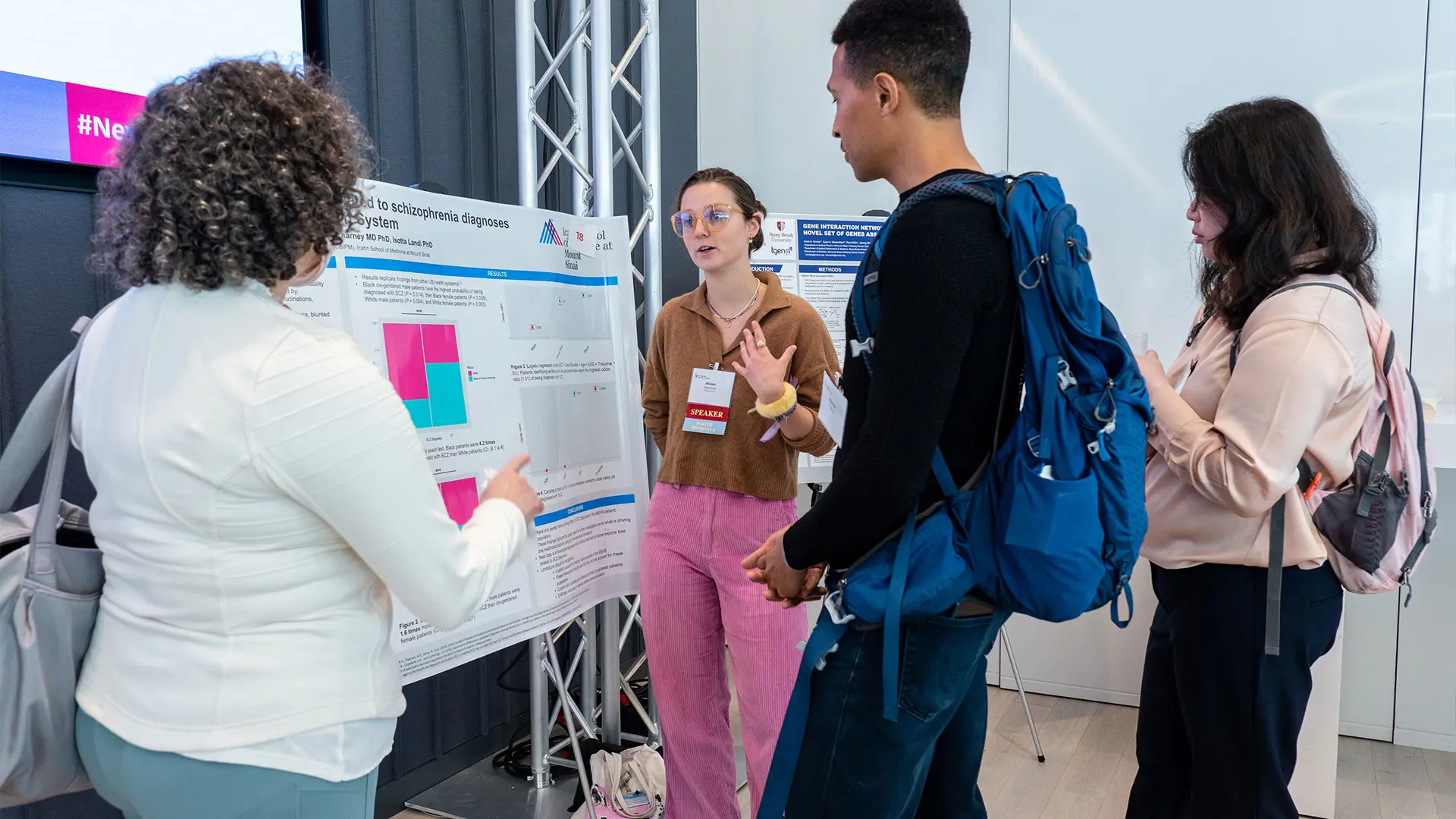 A poster presentation at "The New Wave of AI in Healthcare" inaugural symposium convened by the Windreich Department of Artificial Intelligence and Human Health and the New York Academy of Sciences.  