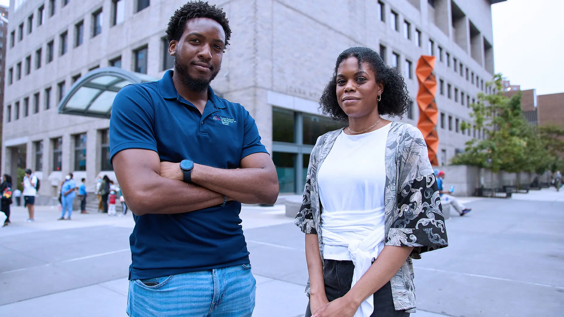 Students for Equal Opportunity in Science Co-Directors Keino Hutchinson and Justine Noel