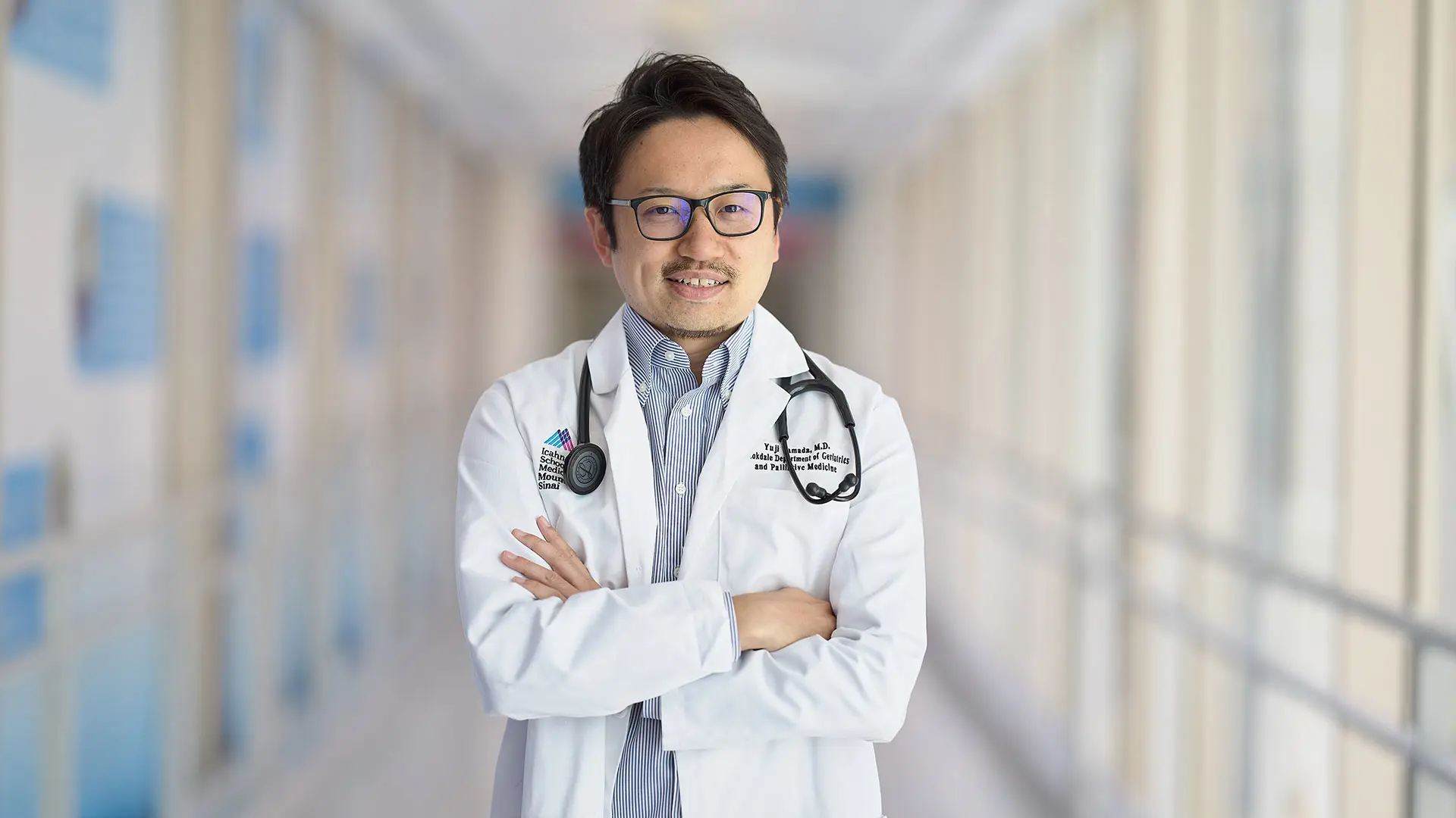 Trauma surgeons and geriatric specialists "share the responsibility of care and deliver better outcomes for our patients,” says Yuji Yamada, MD, Assistant Professor, Brookdale Department of Geriatrics and Palliative Medicine. 