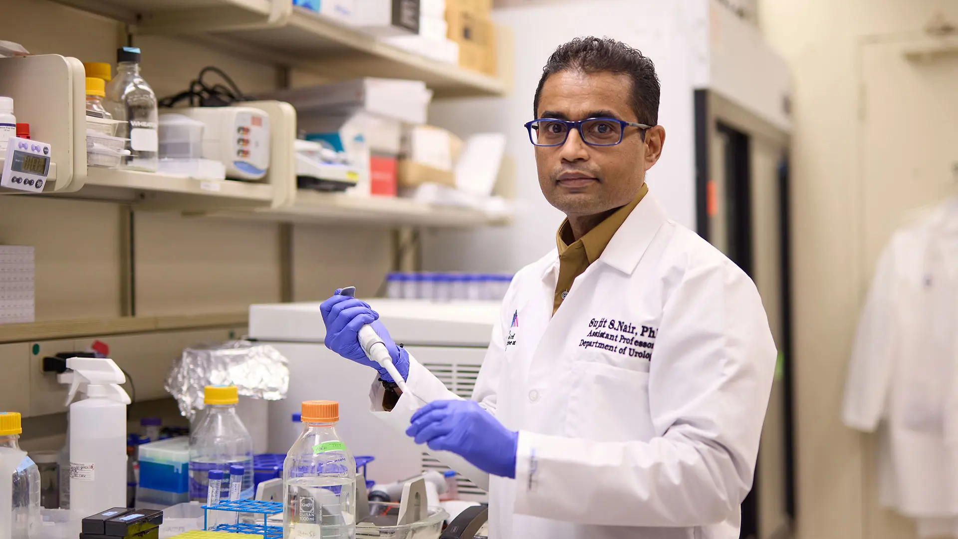 Sujit S. Nair, PhD, Assistant Professor and Director of Genitourinary (GU) Immunotherapy Research at the Department of Urology 
