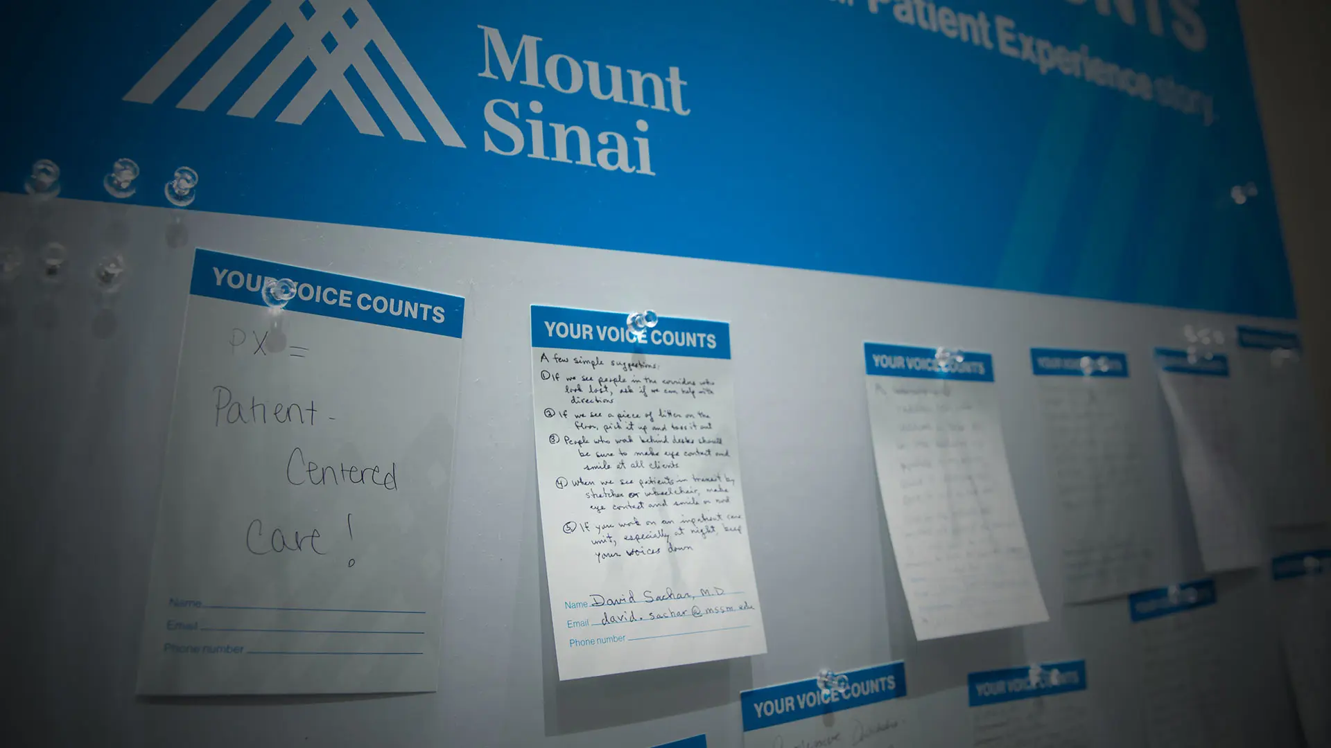 Your Voice Counts Survey: Mount Sinai Uses Employee Feedback to Make Meaningful Changes 