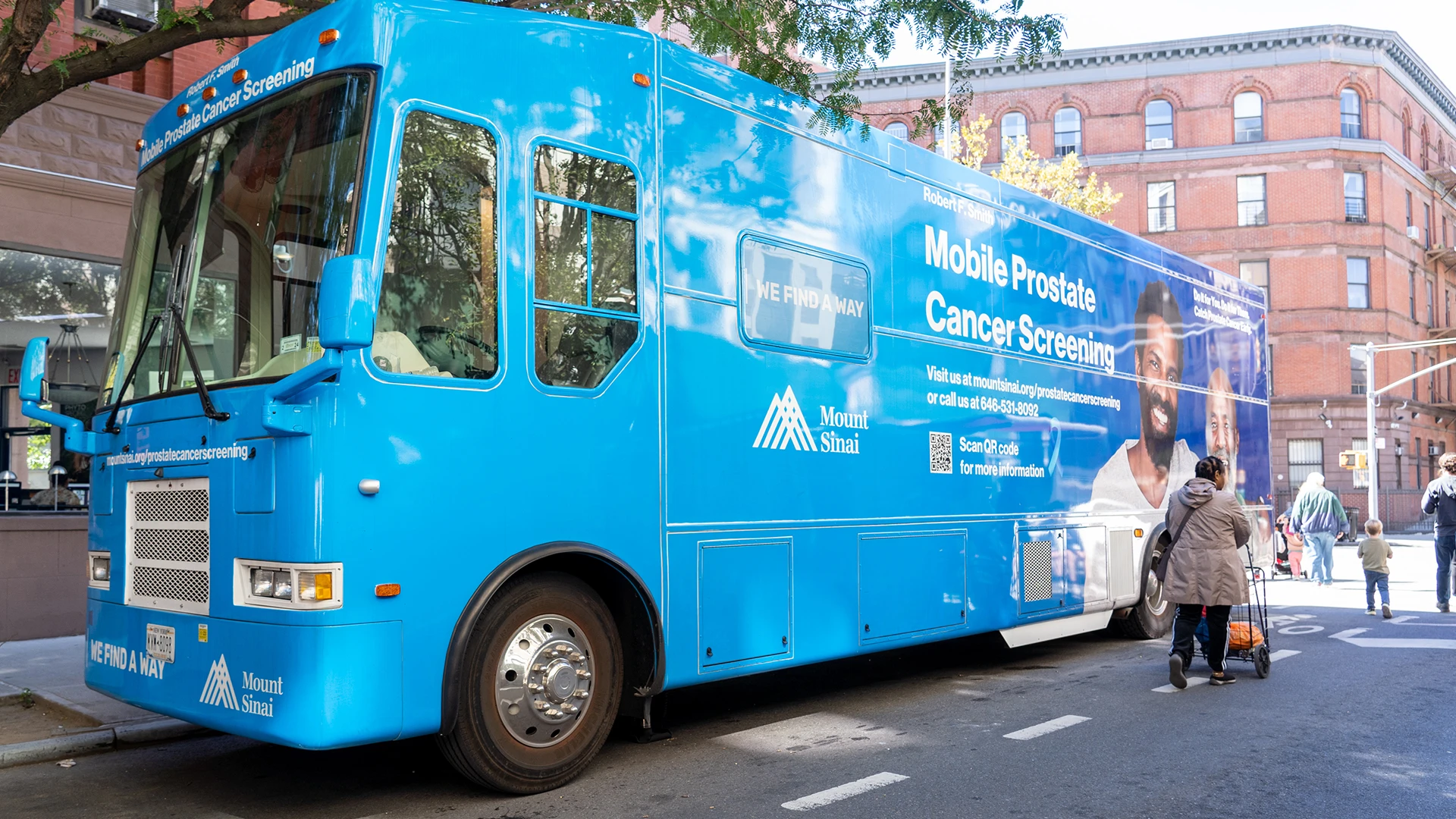 The Mount Sinai Robert F. Smith Mobile Prostate Cancer Screening Van is a model for a proposed liver cancer screening program.