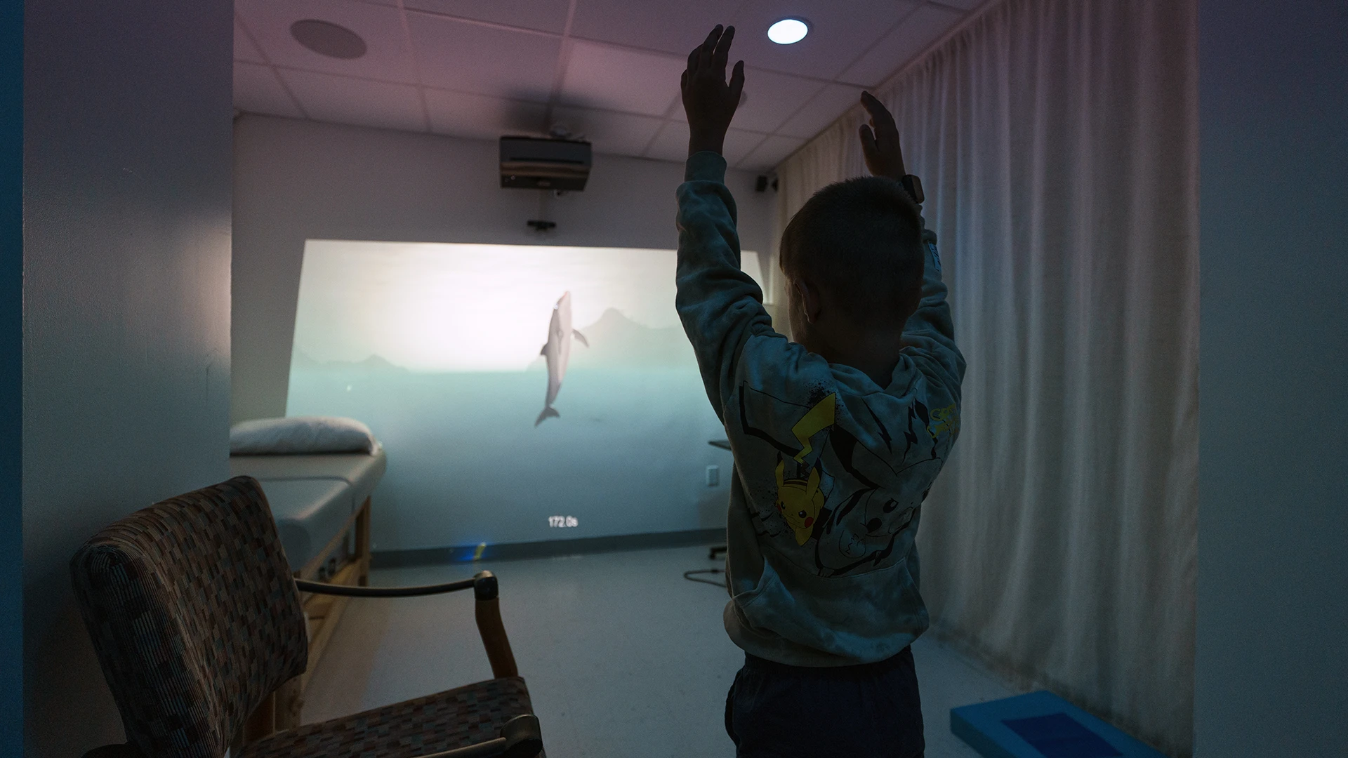 The Charles Lazarus Children’s Abilities Center at Mount Sinai has a virtual reality area equipped with various systems for rehabilitation, but the motion capture facility will be purpose-built for neurostimulation treatment assessments. It is planned to contain a camera system mount around the room, together with sensors worn by the patient, which will able to capture all vantage points and the wearer’s movements