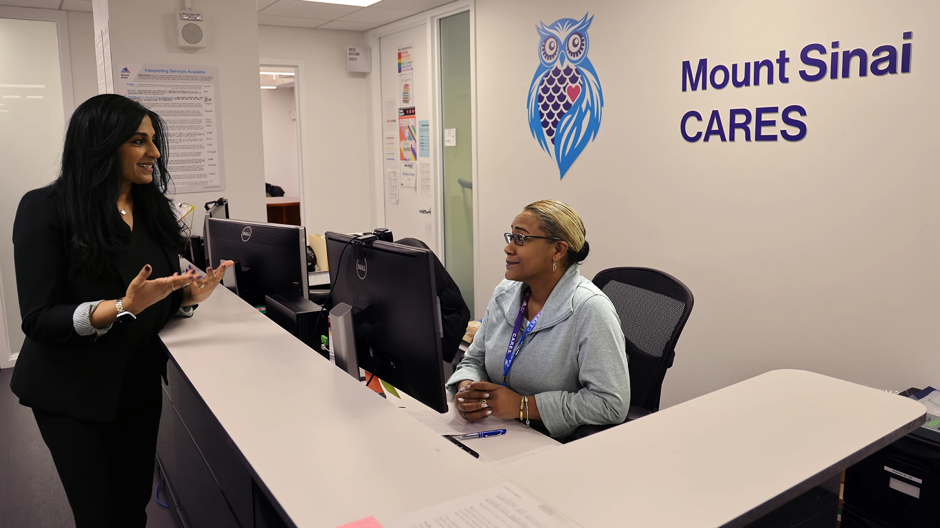 Shilpa R. Taufique, PhD, Director of the Comprehensive Adolescent Rehabilitation and Education Service (left), and Jazmine Landa, Program Manager (right), are part of a team that provides educational and psychiatric support to high school students in New York City. The program, a partnership with the city's Department of Education, has been running for more than three decades.