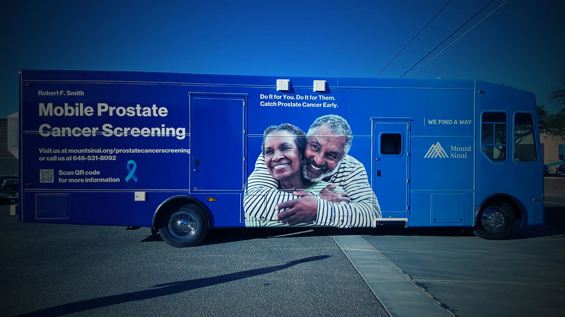 The Mount Sinai Robert F. Smith Mobile Prostate Cancer Screening Unit Is Reaching Black Men in Their Communities