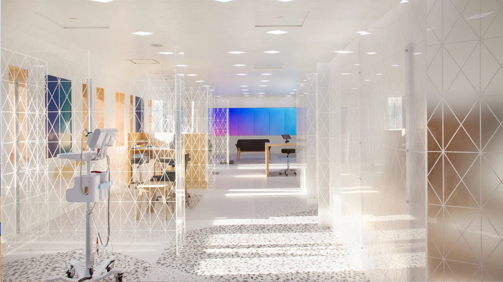 The CoRE boasts several capabilities, including autonomic testing, biospecimen collection, and rehabilitation. Pictured is a Thorne Lab, a next-generation comprehensive assessment platform to be installed in the Center in collaboration with New York-based Thorne HealthTech.