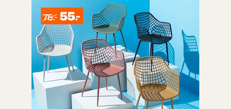 Stoel Webbing van €75 voor €55