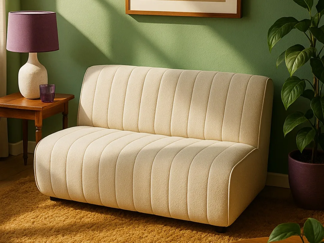 Witte fauteuil