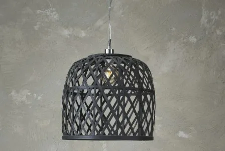 Zwarte lampenkap