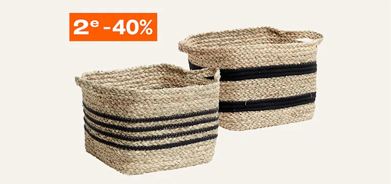 Alle manden 2e 40% korting