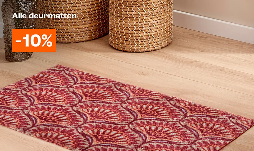 Banner - 10% korting op alle deurmatten 