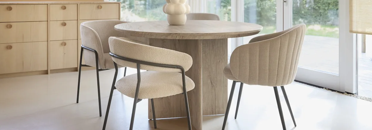 Bekijk meer inspiratie voor de eetkamer
