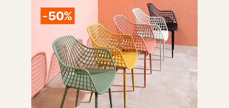 Kuipstoel Webbing 50% korting
