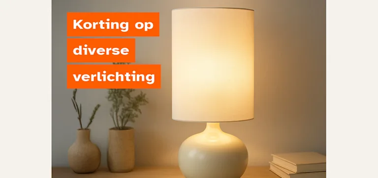 Korting op diverse verlichting