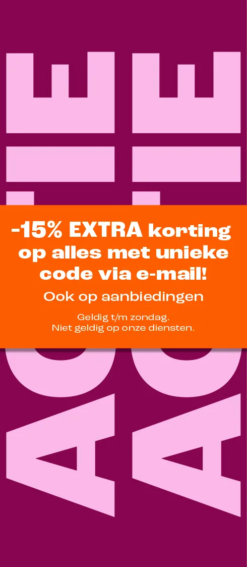 PLP banner - 15% korting op alles - week 32 - hogere resolutie - BE