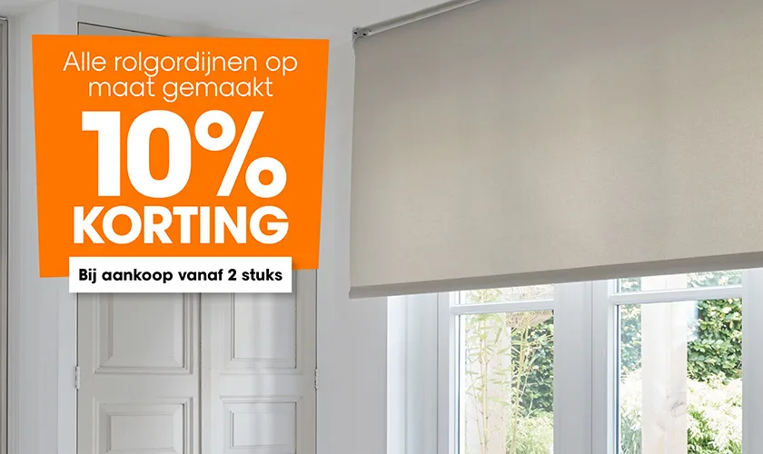 Banner 2.1 - W45-47 - 4 t/m 6 november - Homepage - Rolgordijnen - BE