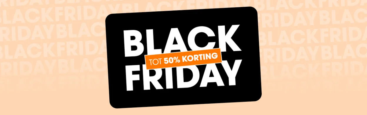 Smalle Banner DESK - 21 nov t/m 2 dec  - W48 - Acties - Black Friday - NL